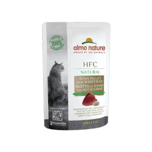 Almo Nature Filetto Di Tonno Con Acciughine Natural Bustina 55g Gatti Adulti