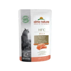Almo Nature Filetto Di Salmone Jelly Bustina 55g Gatti Adulti