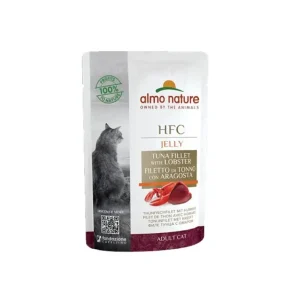 Almo Nature Filetto Di Tonno e Aragosta Jelly 55g Bustina Gatti Adulti