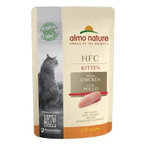 Almo Nature HFC Kitten Pollo 55g Bustina Gattini