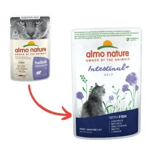 Almo Nature Intestinal Help con Pesce 70g Bustina Gatti Adulti