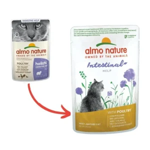 Almo Nature Intestinal Help con Pollame 70g Bustina Gatti Adulti