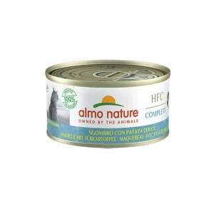 Almo Nature HFC Complete Sgombro Con Patata Dolce 70g Lattina Gatti Adulti