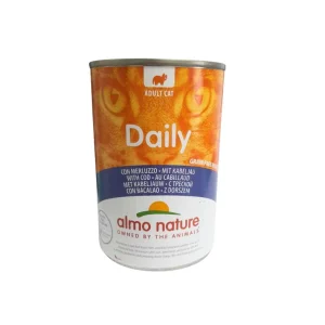 Almo Nature Daily Merluzzo 400g Lattina Gatti Adulti