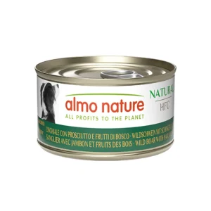 Almo Nature HFC Natural Cinghiale Prosciutto e Frutti di Bosco 95g Lattina Cani Adulti