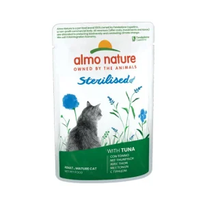 Almo Nature Holistic Sterilised con Tonno 70g Bustina Gatti Adulti