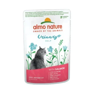 Almo Nature Holistic Urinary Helpl con Salmone 70g Bustina Gatti Adulti