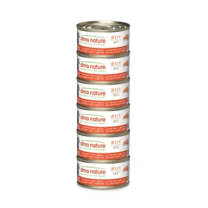 Almo Nature Megapack Jelly Salmone e Carote 6x70g Lattina Gatti Adulti
