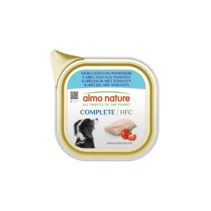 Almo Nature HFC Complete Merluzzo con Pomodori 150g Vaschetta Cani Adulti