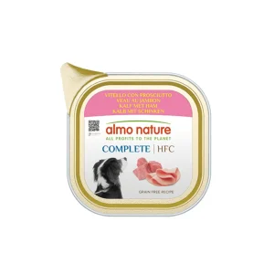Almo Nature HFC Complete Vitello con Prosciutto 150g Vaschetta Cani Adulti