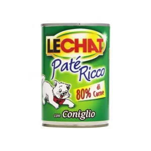 Monge LeChat Paté Ricco con Coniglio Lattina 400g Gatti