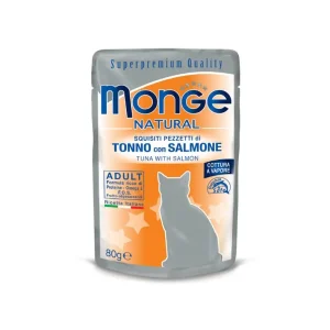 Monge  Superpremium Tonno Con Salmone Adult Bustine 80g Gatti Adulti