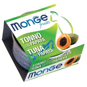 Monge Fruits Tonno con Papaya Lattina 80g Gatti Adulti