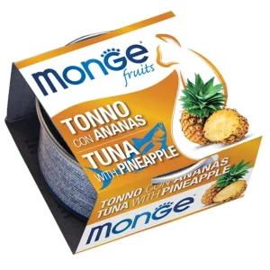 Monge Fruits Tonno Con Ananas Lattina 80g Gatti Adulti