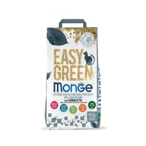 Monge Lettiera Easy Green Carboni Attivi 3.8Kg per Gatti