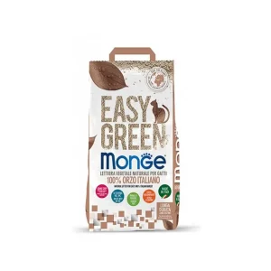 Monge Lettiera Easy Green Orzo Italiano 3.8Kg per Gatti
