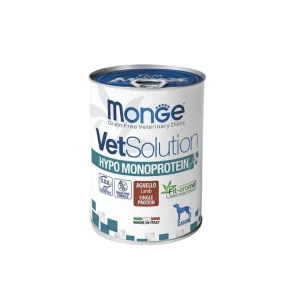 Monge VetSolution Hypo Monoprotein Agnello Lattina 400g Cani