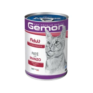 Gemon Adult Paté con Manzo 400g Lattina Gatti