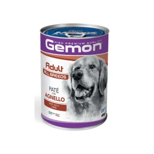 Gemon All Breeds Adult Paté con Agnello 400g Lattina Cani