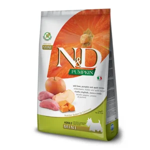 Farmina N&D Pumpkin Cinghiale Zucca e Mela 2,5Kg Crocchette Cani Mini Adult