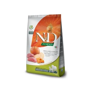 Farmina N&D Pumpkin Cinghiale 2,5Kg Crocchette Cani Adult Medium Maxi