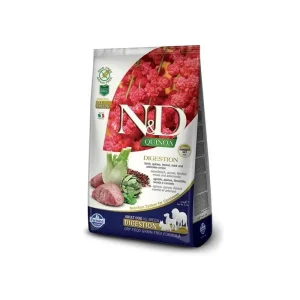 Farmina N&D Quinoa Digestion Agnello 7Kg Crocchette Cani Adulti All Breed / Medium Maxi