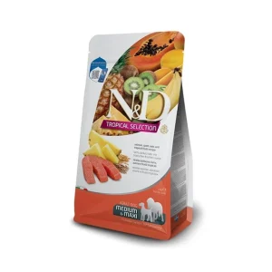 Farmina N&D Tropical Salmone 2kg Crocchette Cani Medium Maxi Adult