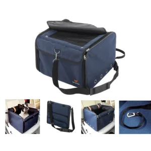 Ferplast Arca Borsa Blu Trasportino per cani e gatti 38x38x29cm