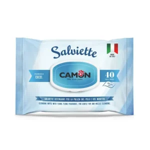 Camon Salviette Detergenti Excel 40pz Cani e Gatti