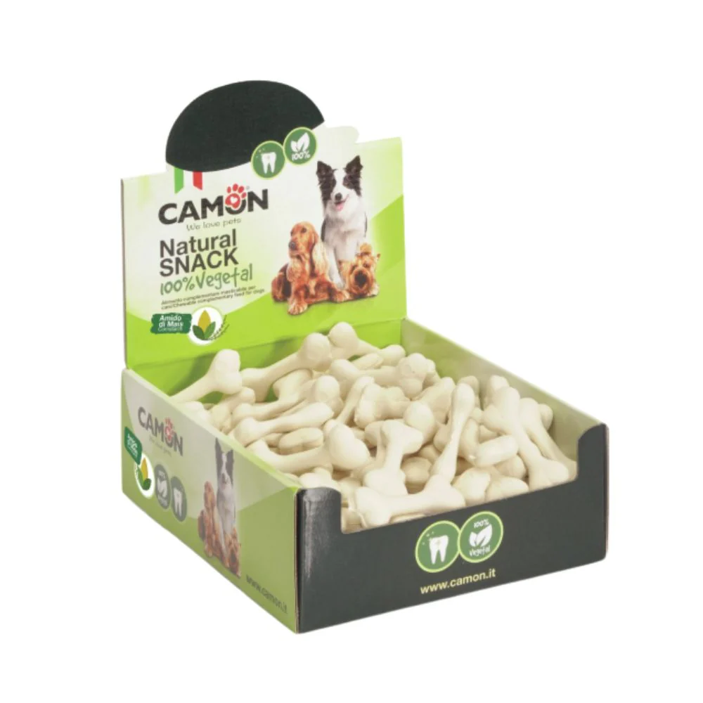 Camon Dental Snack Osso con Amido di Mais 1 Singolo Pezzo Snack per Cani - immagine 2