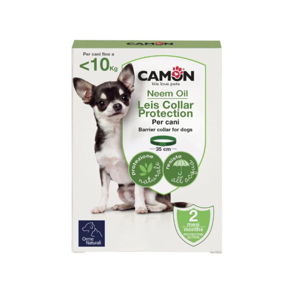 Camon Leis Collare Barriera per Cane Olio di Neem <10kg - immagine 2