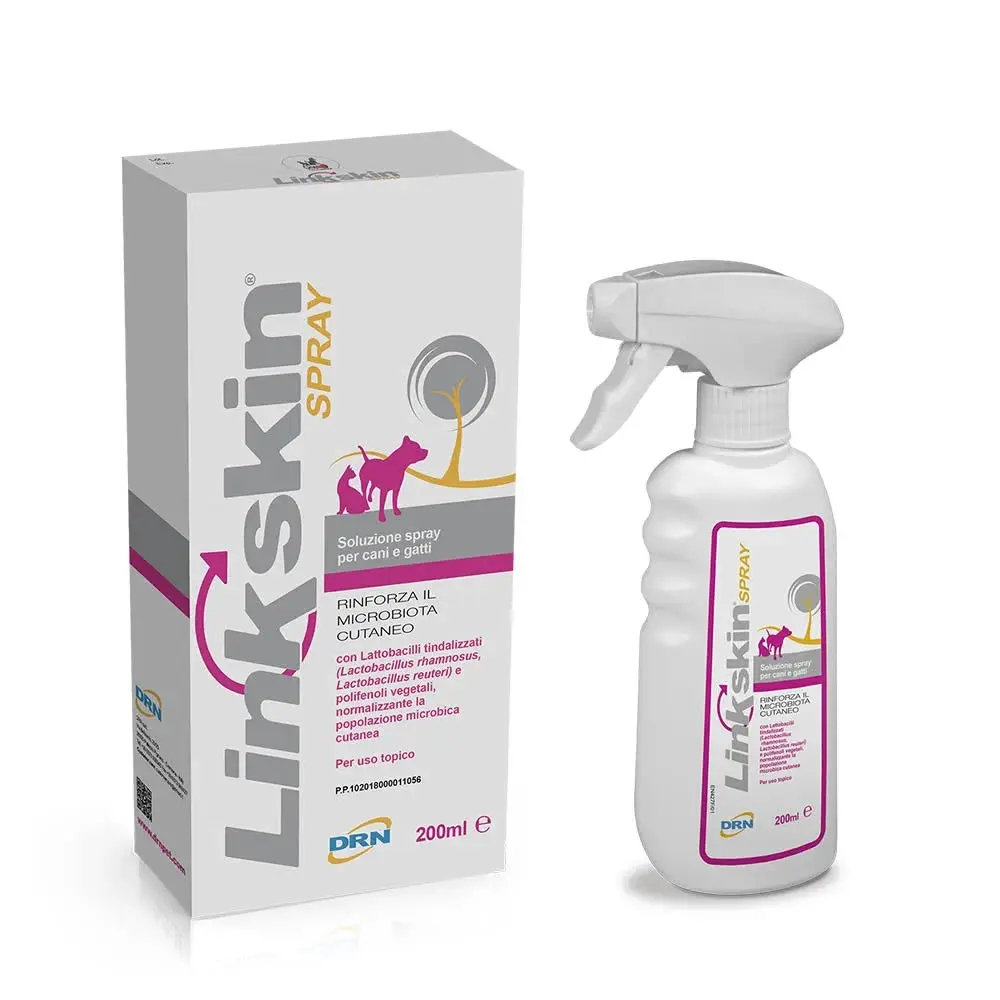 Drn LinkSkin Soluzione Spray 200ml per Cani e Gatti - immagine 2
