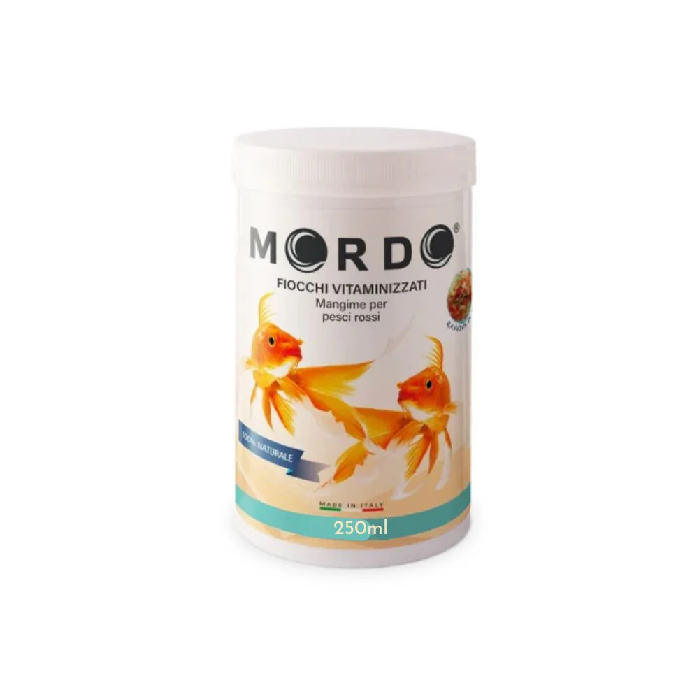 Mordo Fiocchi Vitaminizzati Mangime per Pesci Rossi 50g - immagine 2