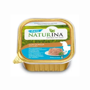 Naturina Easy Quaglia 150g Vaschetta per Cani