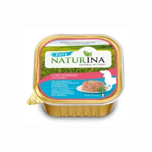 Naturina Easy Coniglio 150g Vaschetta per Cani