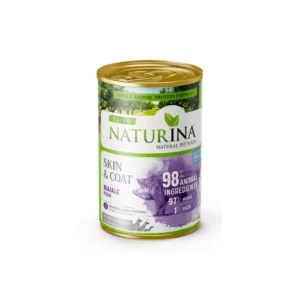 Naturina Elite Skin e Coat Maiale 400g Lattina Cani