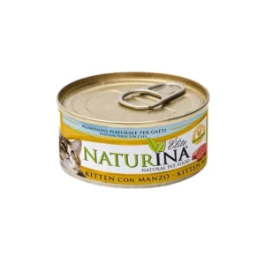 Naturina Elite Kitten Manzo 70g Lattina Gattini