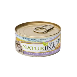 Naturina Elite Tonno e Pollo Grigliato 70g Lattina Gatti