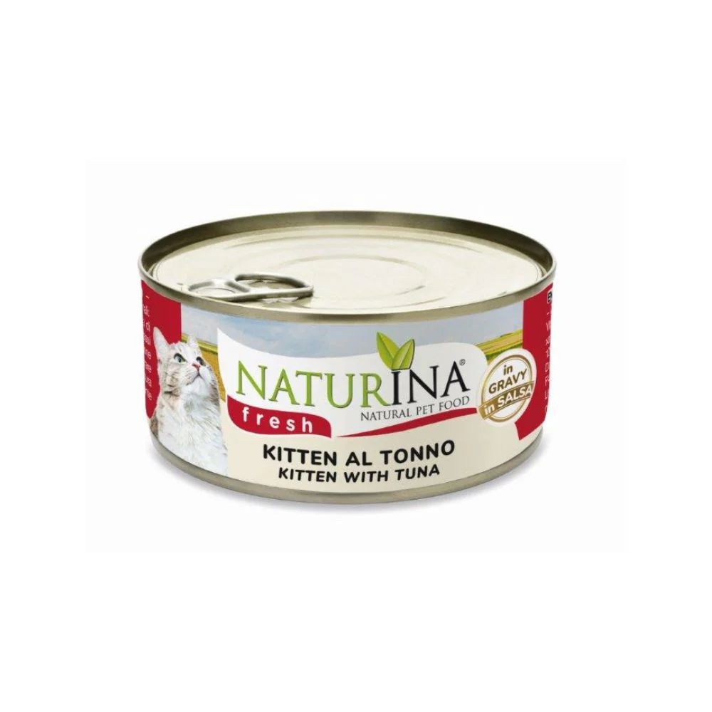 Naturina Fresh Kittan Tonno 70g Lattina Gattini - immagine 2