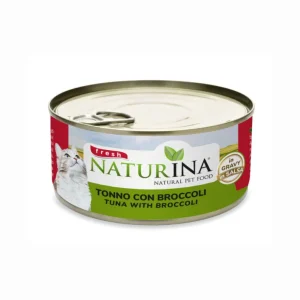 Naturina Fresh Tonno e Broccoli 70g Lattina Gatti