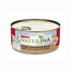 Naturina Fresh Tonno e Patate Dolci 70g Lattina Gatti