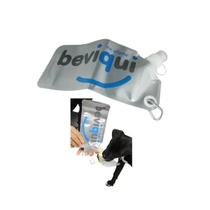 BeviQui Borraccia pieghevole da viaggio 750ml per Cani e Gatti