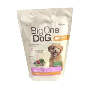 Big One Dog Puppy Pollo 2kg Crocchette Cani Cuccioli Small e Toy No Gluten