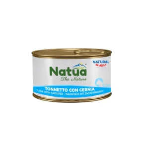 Natua Natural Tonnetto e Cernia in Jelly Lattina 85g Gatti
