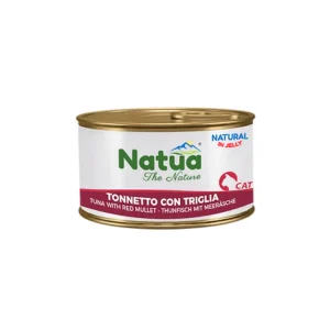 Natua Natural Tonnetto e Triglia in Jelly Lattina 150g Gatti