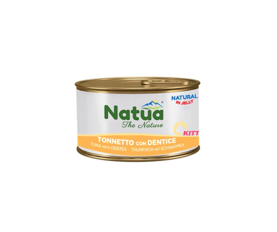 Natua Natural Tonnetto e Dentice in Jelly Lattina 85g Kitten