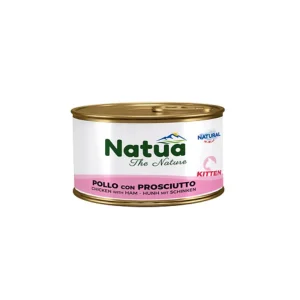 Natua Natural Pollo e Prosciutto in Jelly Lattina 85g Kitten
