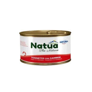 Natua Natural Tonnetto  e Gamberi in Jelly Lattina 150g Gatti