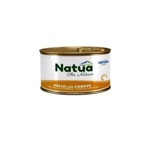 Natua Natural Pollo e Carote in Jelly Lattina 85g Cani