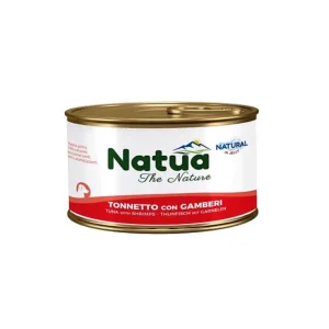 Natua Natural Tonnetto e Gamberi in Jelly Lattina 150g Cani